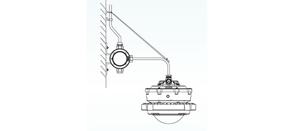 Mounting of Explosion Proof High Bay Lighting SO-I Series