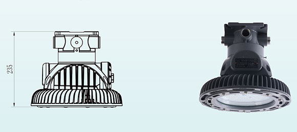 Mounting of Explosion Proof High Bay Lighting SHB Series