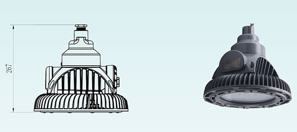 Mounting of Explosion Proof High Bay Lighting SHB Series