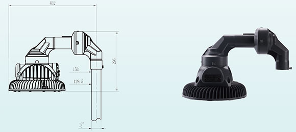 Mounting of Explosion Proof High Bay Lighting SHB Series