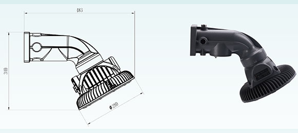 Mounting of Explosion Proof High Bay Lighting SHB Series