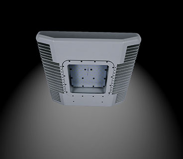 Explosion Proof Led Gas Station Canopy Lights Class 1 Div 2 Zone 2 SCP Series