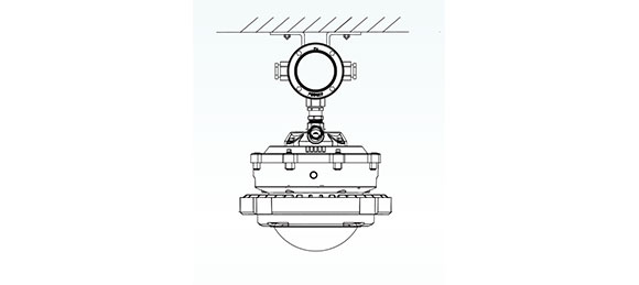 Mounting of Explosion Proof High Bay Lighting SO-I Series