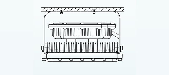 Mounting of Explosion Proof Led Flood Light SHF-IA Series