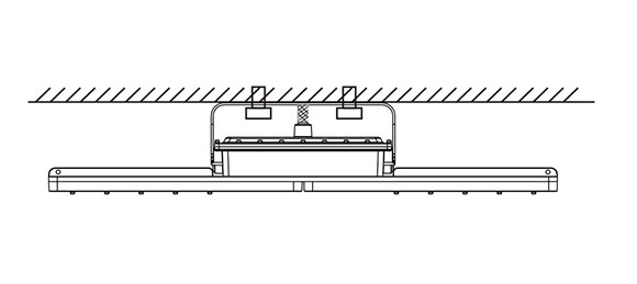 Mounting of Explosion Proof Fluorescent Lighting SLL-I Series