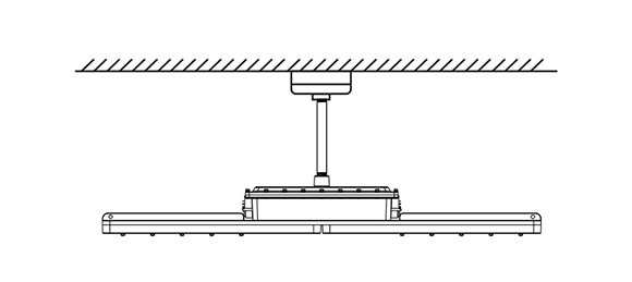 Mounting of Explosion Proof Fluorescent Lighting SLL-I Series