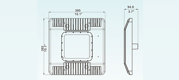 Mounting of Explosion Proof Led Flood Light SCP Series