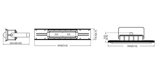 Mounting of Explosion Proof Fluorescent Light SLL-II Series