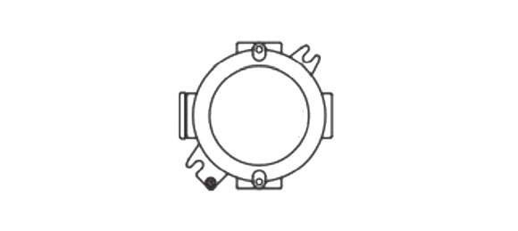 Outline Dimensions Of Explosion Proof Junction Box SJB-IIC Series