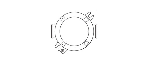 Outline Dimensions Of Explosion Proof Junction Box SJB-IIB Series