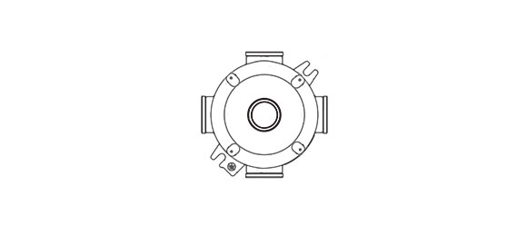 Outline Dimensions Of Explosion Proof Junction Box SJB-IIB Series