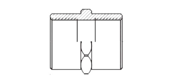 Outline Dimensions Of Explosion Proof Connector SGA Series