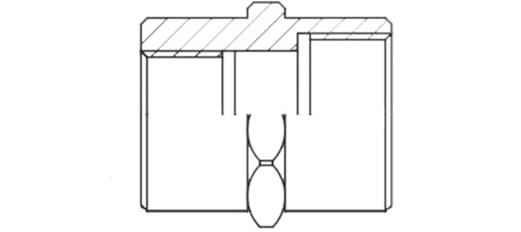 Outline Dimensions Of Explosion Proof Connectors SR Series