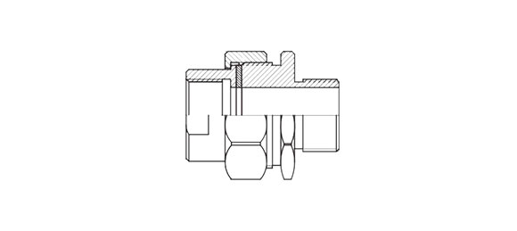 Outline Dimensions Of Explosion Proof Connectors SU Series