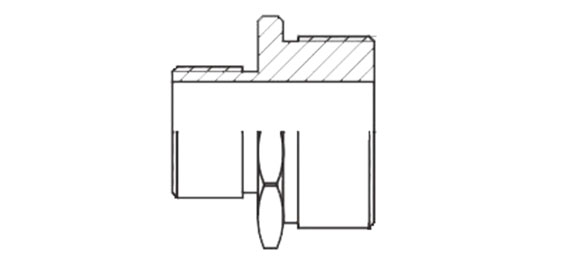Outline Dimensions Of Explosion Proof Connectors SR Series