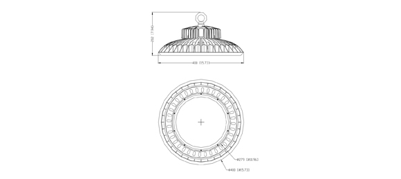 UFO High Bay Led Light IHB-E Series