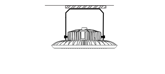 UFO High Bay Led Light IHB-E Series