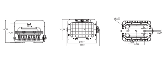 Industrial Flood Lights PFM-A Series