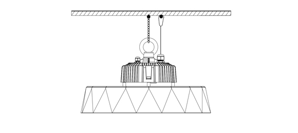 UFO High Bay Led Light IHB-B Series