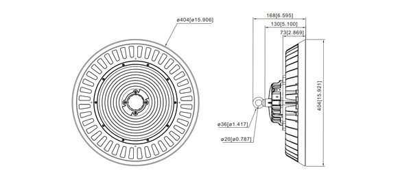 UFO High Bay Led Light IHB-W Series