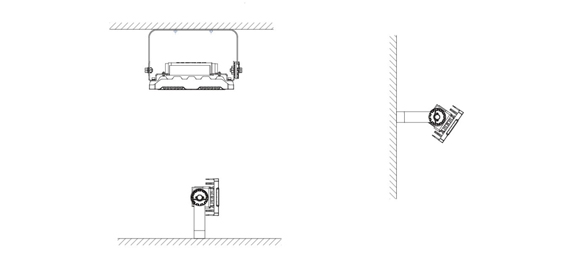 Industrial High Watts Flood Lights PFM-E Series