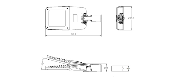 Road Street Lights ISL-E Series