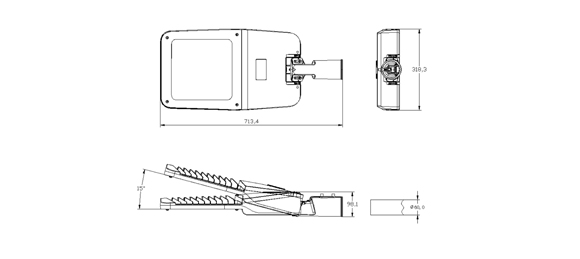 Road Street Lights ISL-E Series