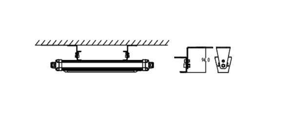 Industrial Linear Fluorescent Light IFL-A Series