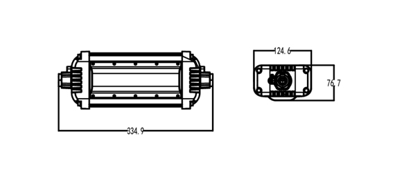 Industrial Linear Fluorescent Light IFL-A Series