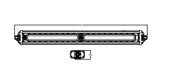 Industrial Linear Fluorescent Light IFL-A Series