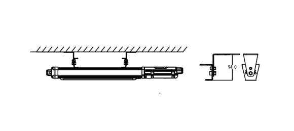 Industrial Led Linear Lighting IFL-B Series