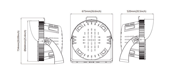 Led Stadium Lights PFM-S Series