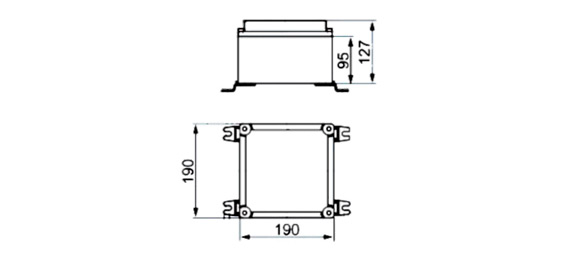 Outline Dimensions Of Explosion Proof Enclosure SEE-e Series