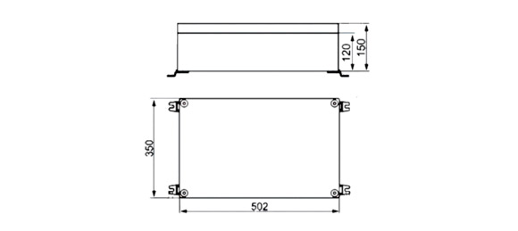 Outline Dimensions Of Explosion Proof Enclosure SEE-e Series