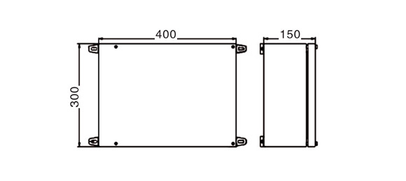 Outline Dimensions Of Explosion Proof Junction Box SJB-S Series