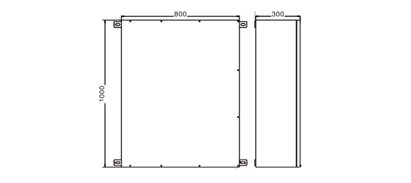 Outline Dimensions Of Explosion Proof Junction Box SJB-S Series