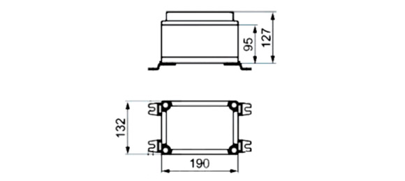 Outline Dimensions Of Explosion Proof Panel SPL-de-IIB Series