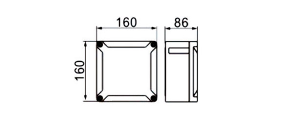 Outline Dimensions Of Explosion Proof Enclosure SEE-P Series