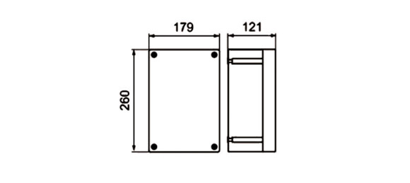 Outline Dimensions Of Explosion Proof Enclosure SEE-P Series