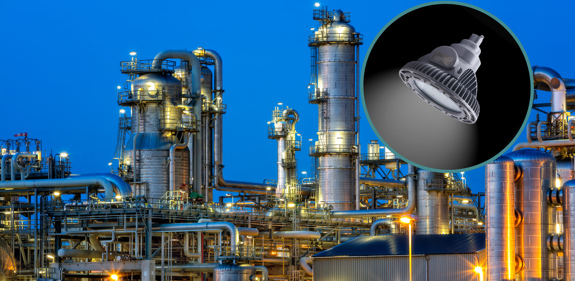 Wireless and Fast Connection for Installation for Hazardous Location High Bay Lighting