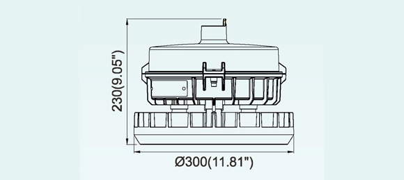 Mounting of Explosion Proof High Bay Lighting SVM Series