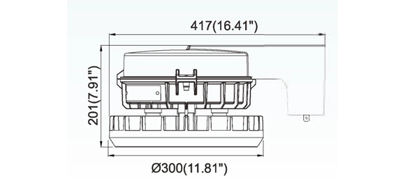 Mounting of Explosion Proof High Bay Lighting SVM Series