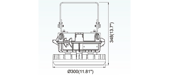 Mounting of Explosion Proof High Bay Lighting SVM Series