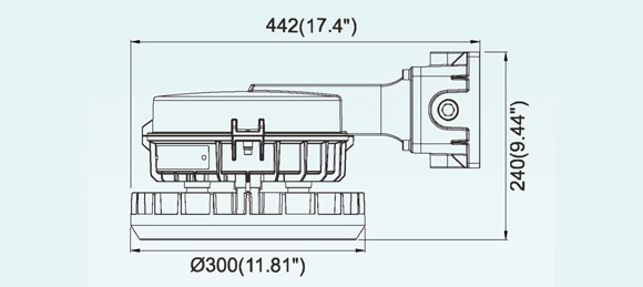 Mounting of Explosion Proof High Bay Lighting SVM Series